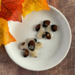 Breloques grandes fleurs léopard